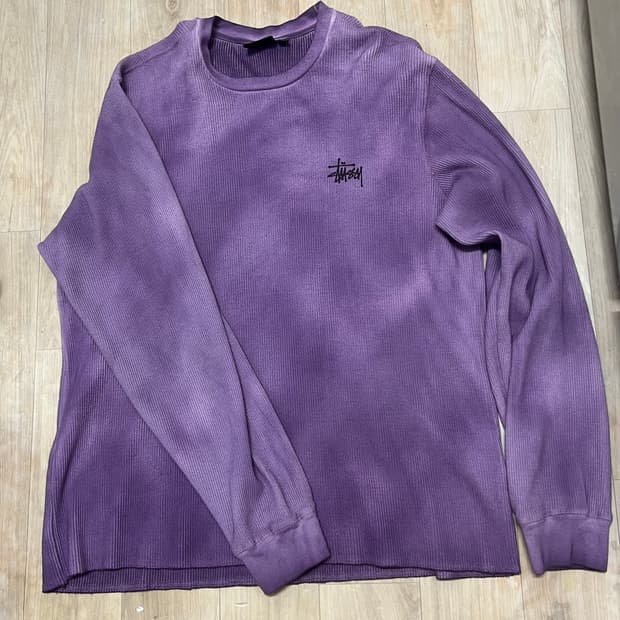 Stussy Basic Stock LS Thermal - Lavender