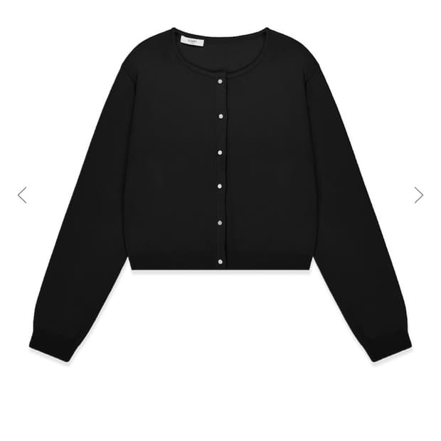 글로니(glowny) 클래식 루즈핏 가디건 loose fit 블랙