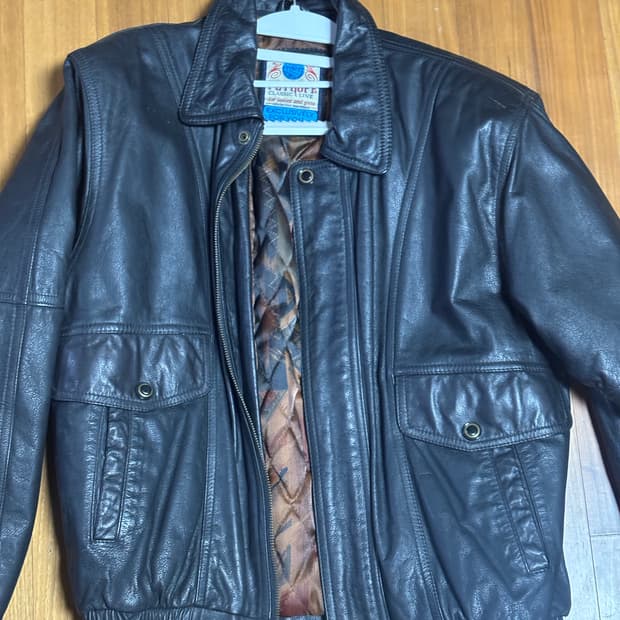 Vintage leather jacket