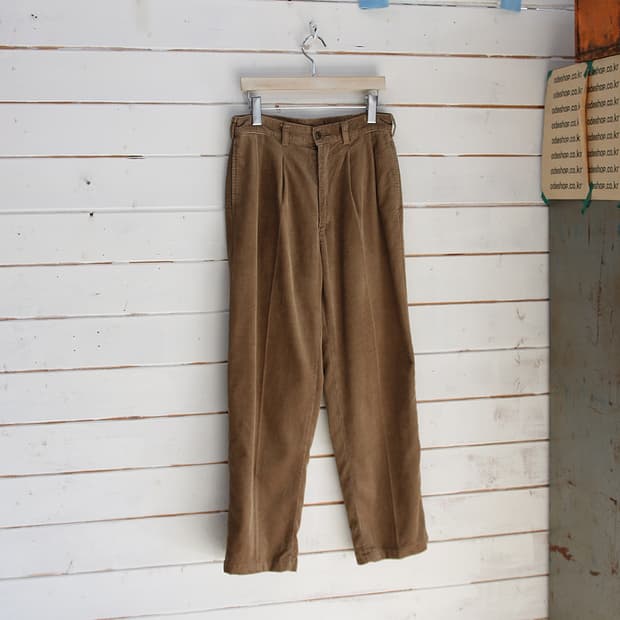 WOLVO 코듀로이 팬츠 (남성용 28)