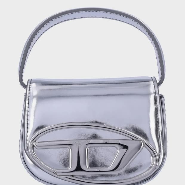 디젤 토트백 실버 