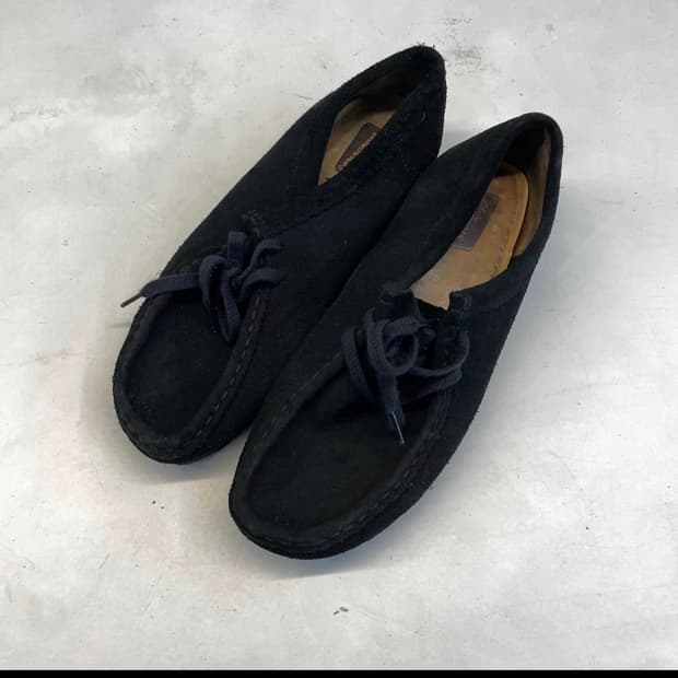 클락스 왈라비 슈즈 블랙 245