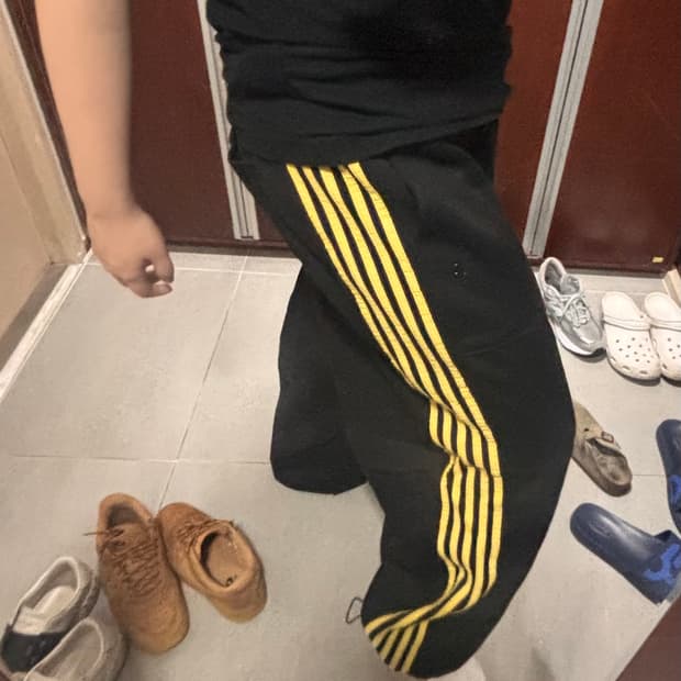 라인 트랙팬츠(기모)