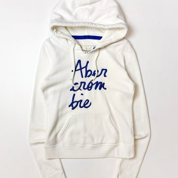 아베크롬비 00s Y2K 레터링 로고 후드티 PN5288
