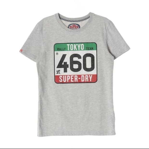 SUPERDRY 슈퍼드라이 반팔 빈티지 그래픽 티셔츠 M