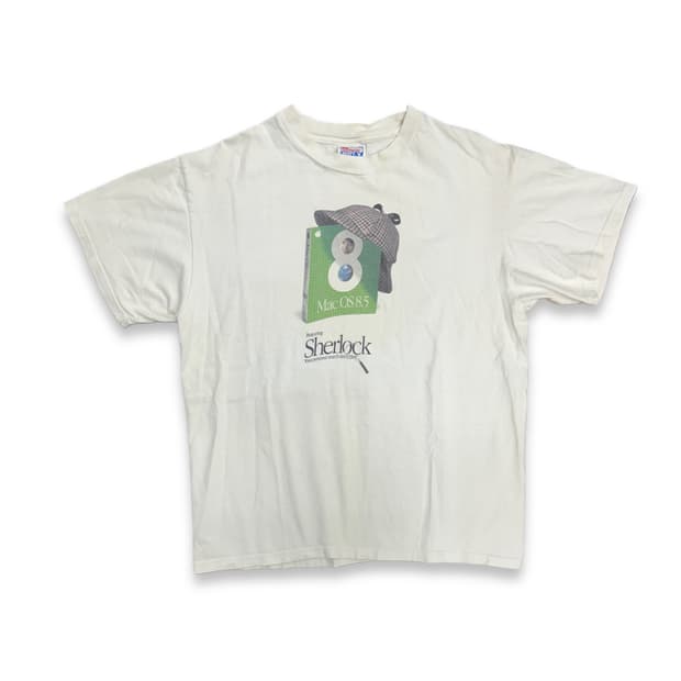 1998' Apple Mac OS 8.5 프로모 티셔츠 L