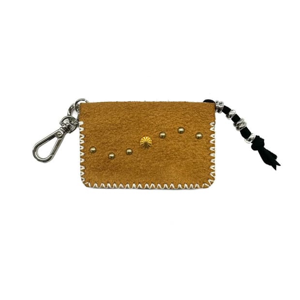 FAZE 스터드카드지갑 (브라운스웨이드)