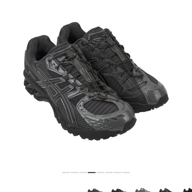 아식스 언어펙티드 젤 님버스 10.1 건메탈 블랙 240