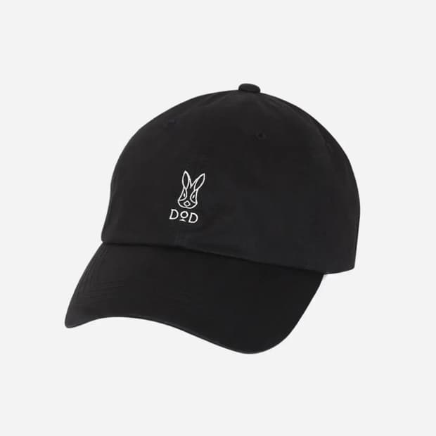 DOD 디오디 코튼 베이직 볼캡 (BLACK) 미개봉 새상품
