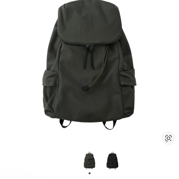 산산기어 플랩 백팩 카키 (25SS)