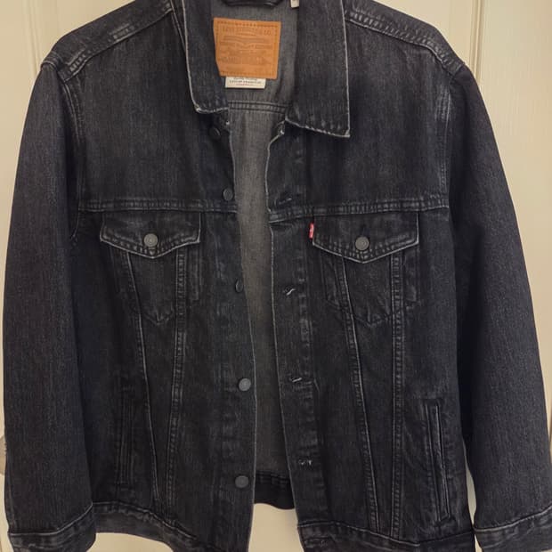 리바이스 릴렉스 트러커 자켓 흑청 L/110