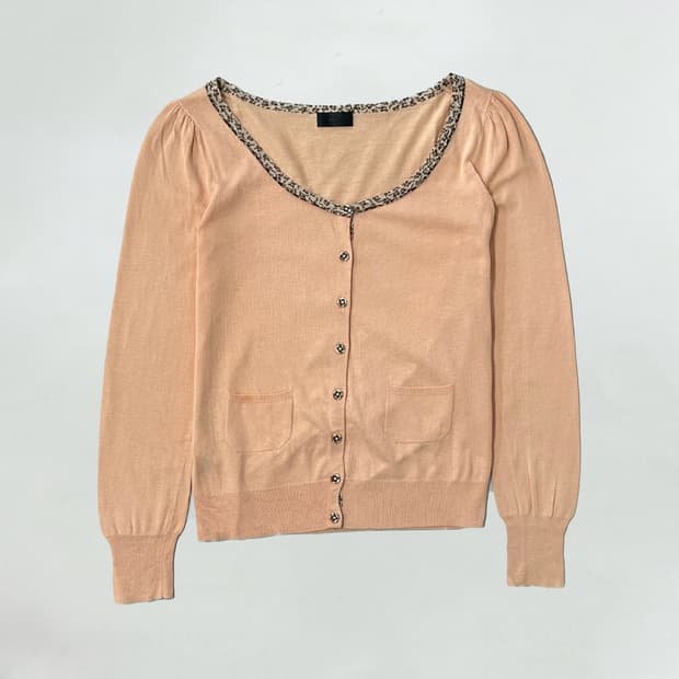 폴스미스 디자인 가디건