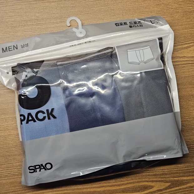 스파오 컴포트 드로즈 3팩