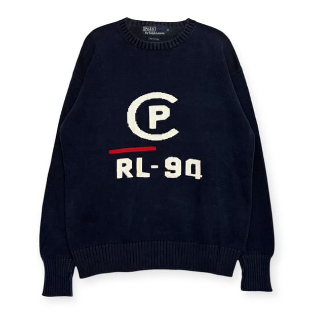 90s cprl94 폴로 랄프로렌 니트 티셔츠