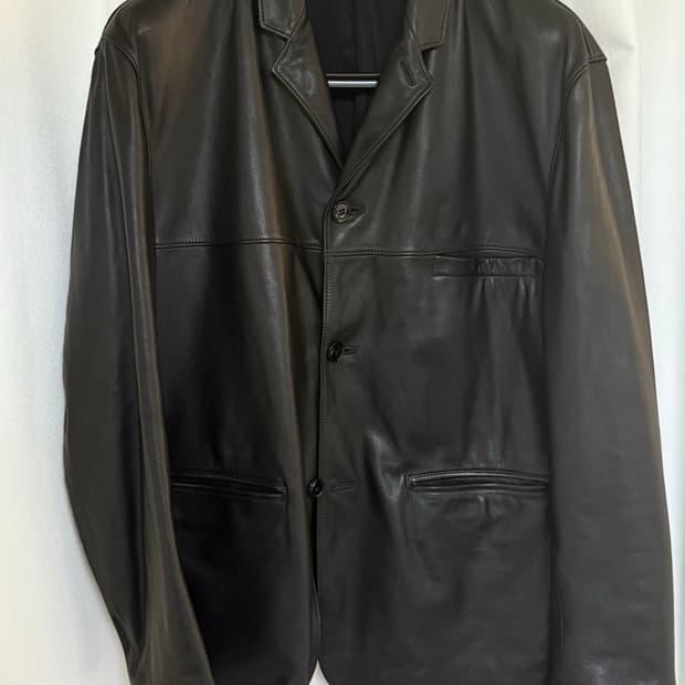 Lemaire 르메르 25fw 레더 블레이저 M