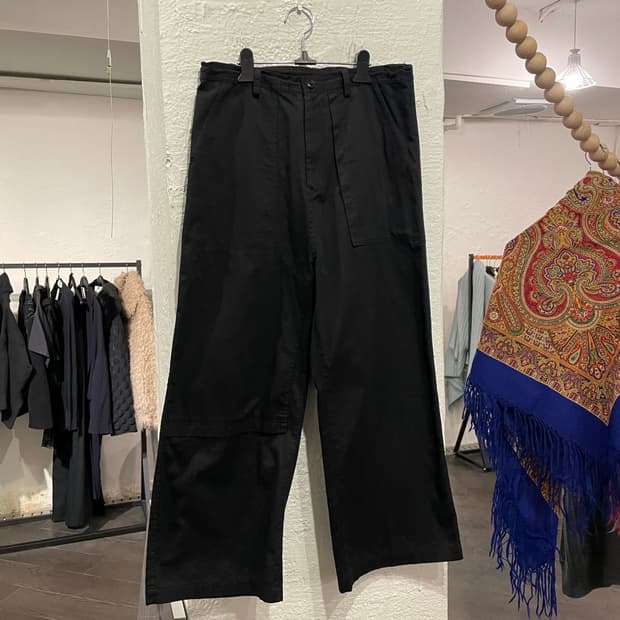 요지야마모토 비대칭 팬츠