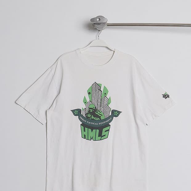 90's HOMLESS Print T-Shirts