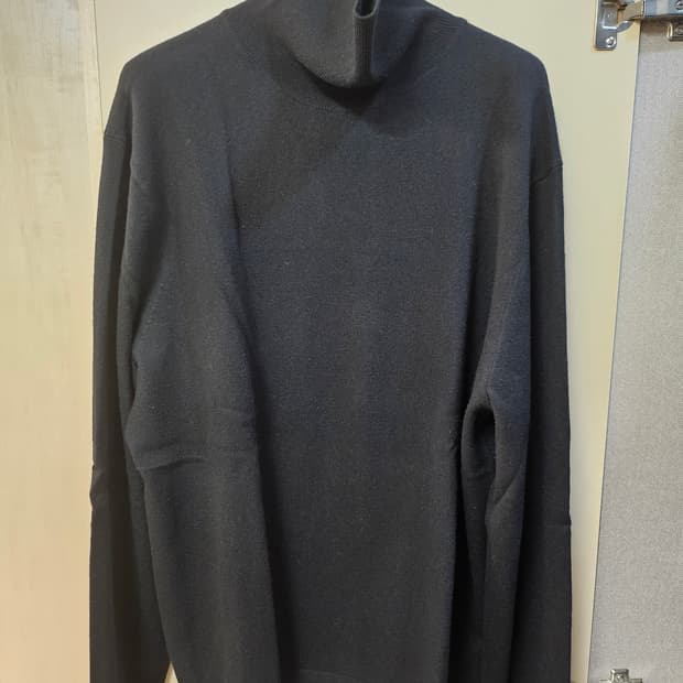 띠어리 빌라스 캐시미어 터틀넥 니트 XL 블랙