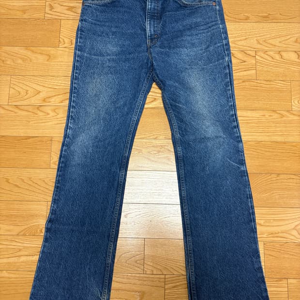 빈티지 리바이스 517 made in usa orange tap