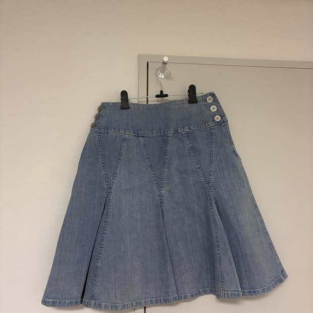 마루빈티지 연청데님스커트 