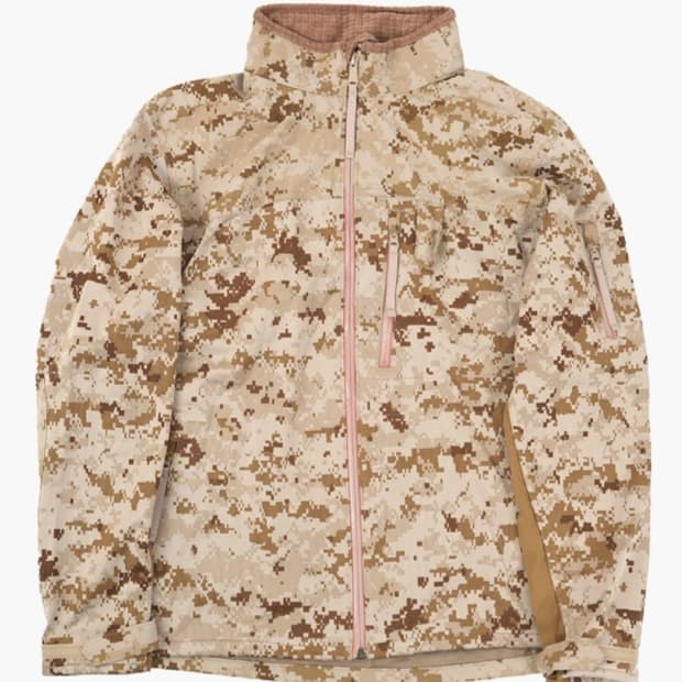 오리지날 미해병대 180s 사막 전투 고어 자켓