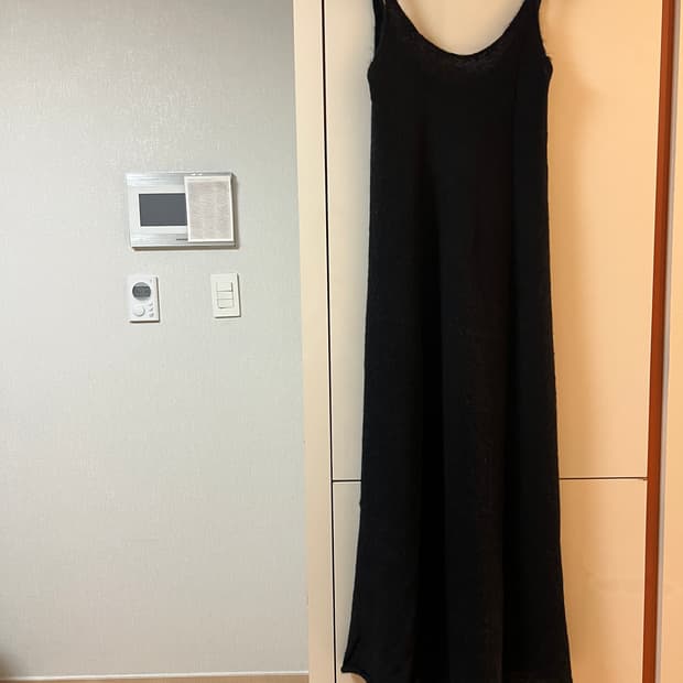 스웨덴 다그마 DAGMAR 알파카 니트 드레스