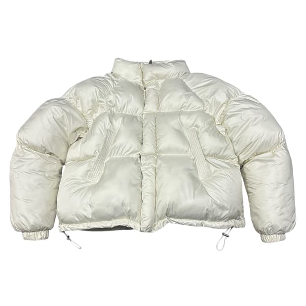 ✨ (바배) 아이보리 빵빵 도톰 크롭 패딩 