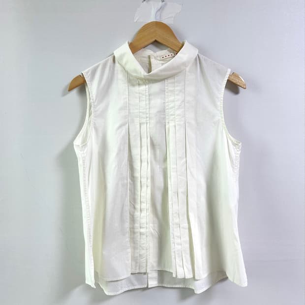 UNIQLO×Marni ivory blouse