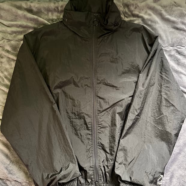 헤리티지플로스 나일론 워셔 자켓 블랙