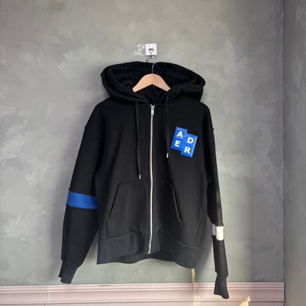 아더에러 테트리스 후드집업 블랙