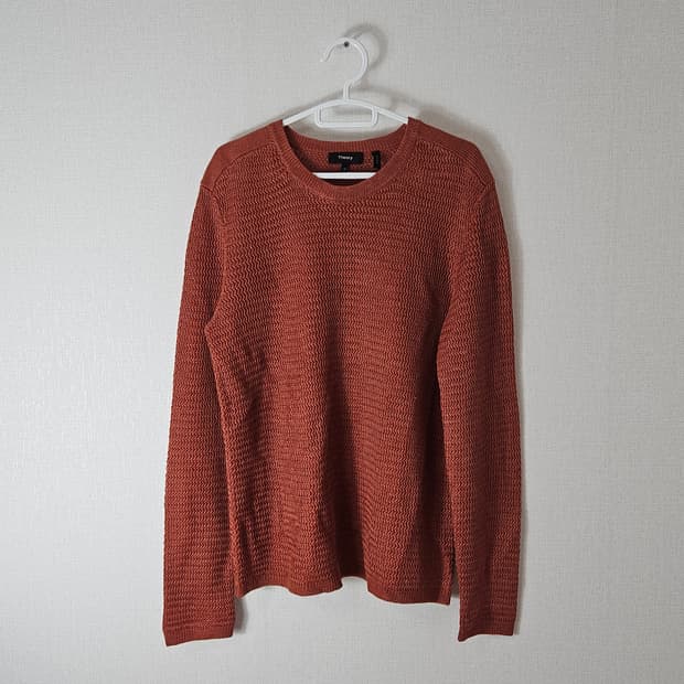 띠어리 옴므 마 린넨 니트 스웨터 S 100 (거의 새상품)