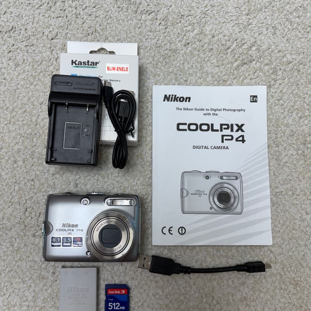 미품 니콘 쿨픽스 P4 coolpix p4