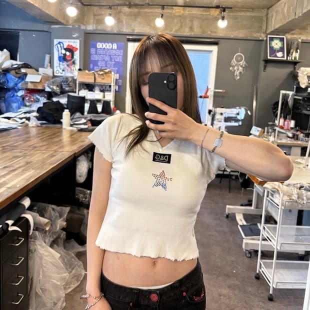 Dolce & gabbana Baby Tee White