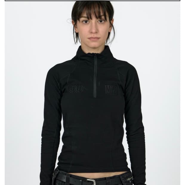 MPa SOFT-SHELL HALF ZIP WOMEN (BLACK) 