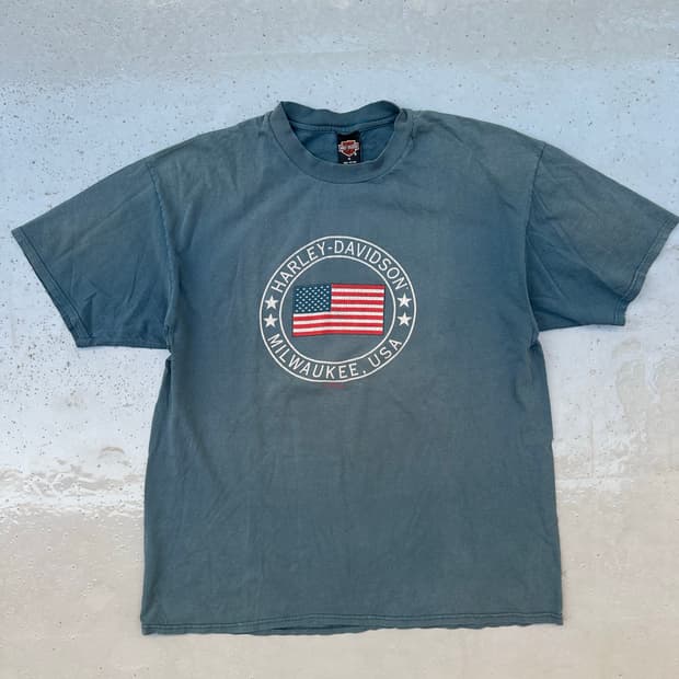 [할리데이비슨] •90s Vintage Short Sleeve Tee