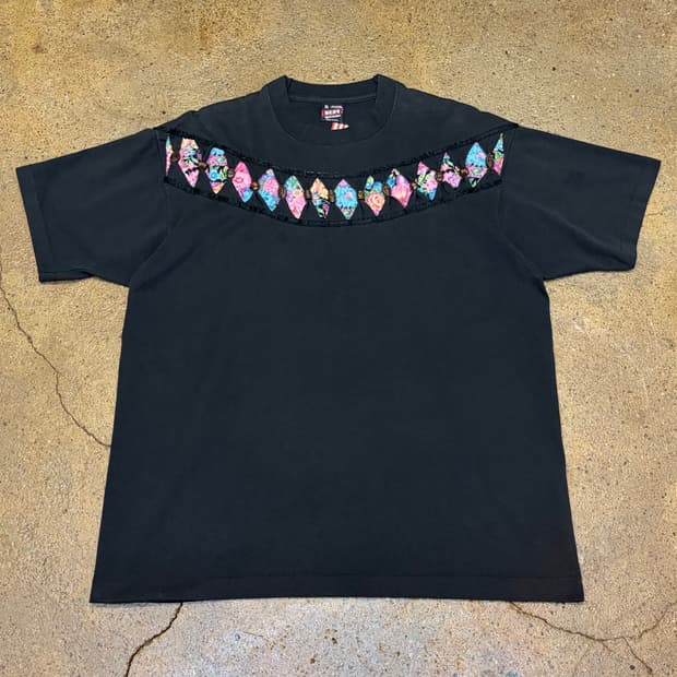 90s Made in USA 미국 빈티지 커스텀 싱글스티치 반팔티