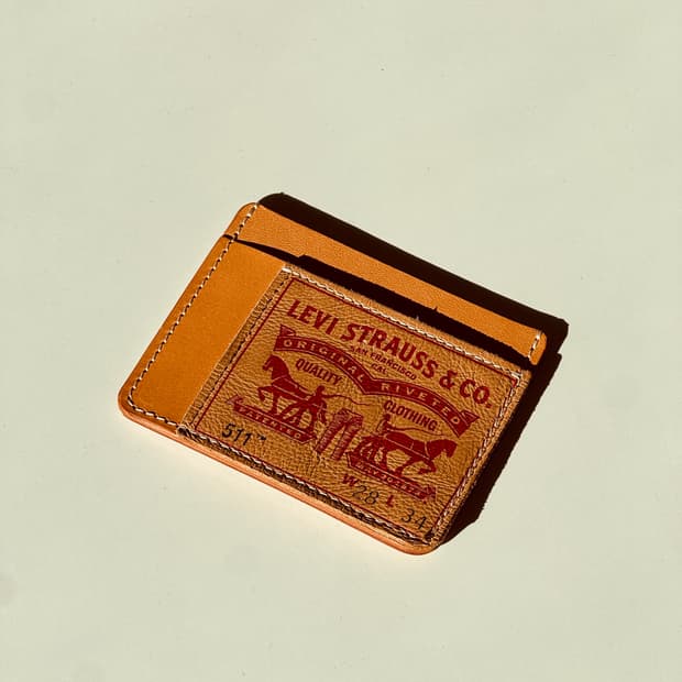 리바이스 백패치 카드지갑 _ 511