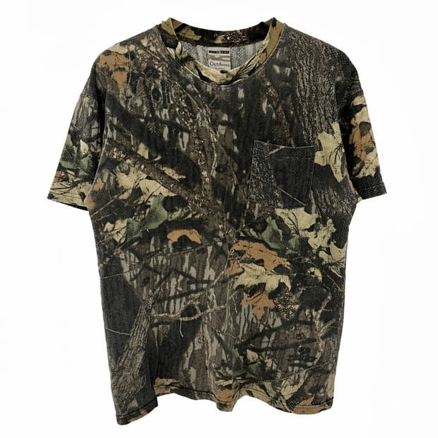 90s 저지스 아웃도어 모시 옥 리얼트리 티셔츠