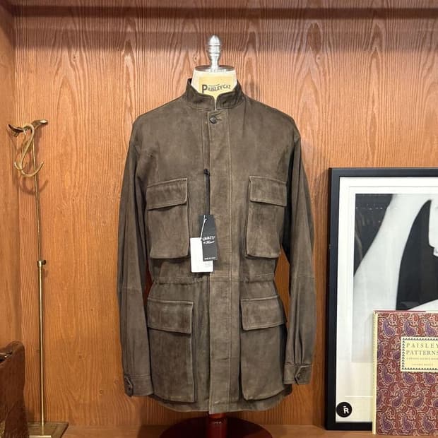 홀링턴 파리 X 엠메티 스웨이드 자켓