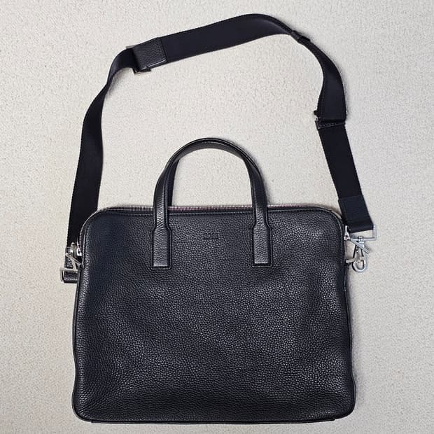 휴고 보스 레더 서류 가방