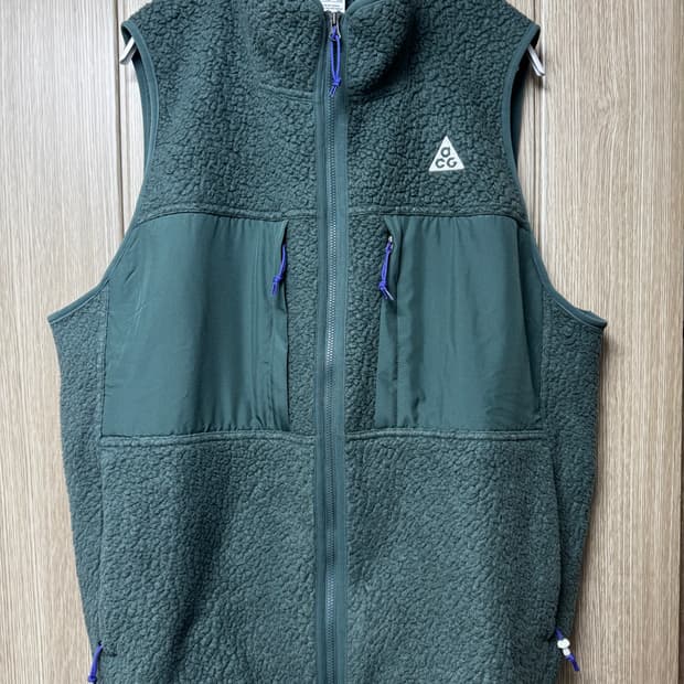 나이키 ACG 아크틱 울프 베스트 빈티지 그린 - 아시아 xxl