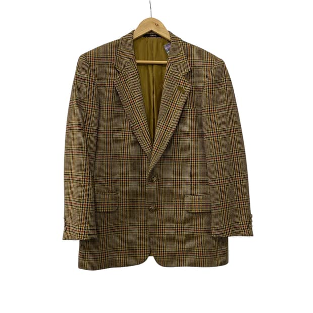 닥스 모직 체크 블레이져(S)