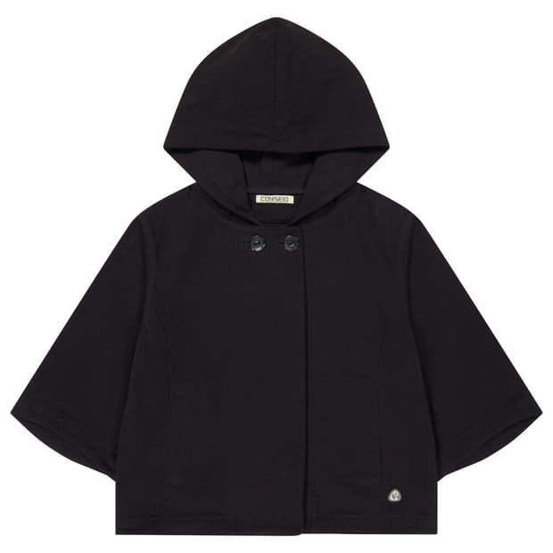 새상품 코이세이오 카프리자켓 블랙