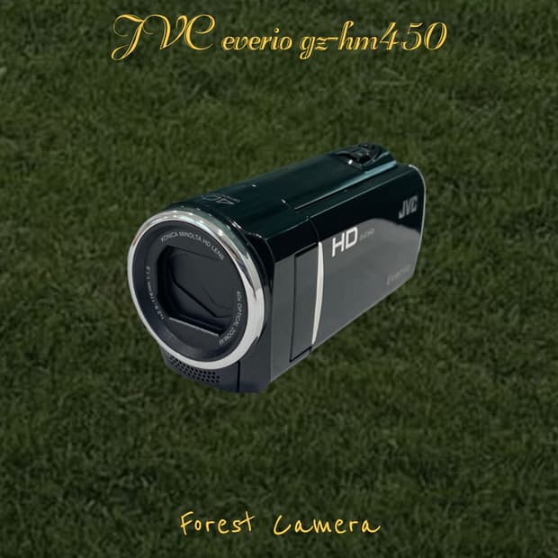 (셀카/꾸미기) JVC gz-hm450 디지털캠코더 빈티지캠코더