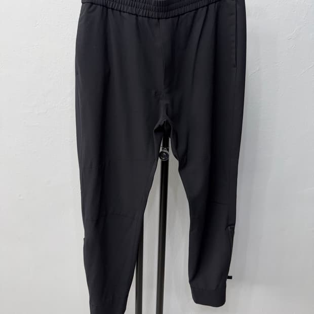 정품) 솔리드옴므 하단지퍼 밴딩 조거팬츠 50