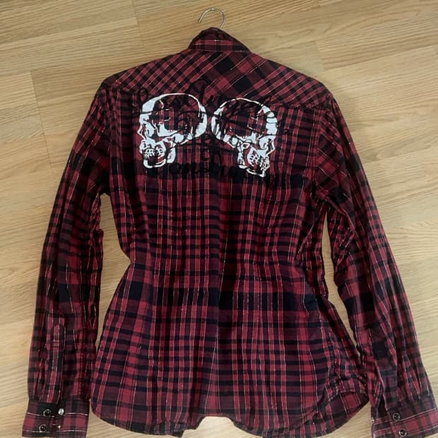 본 더치 펑크 체크 셔츠 희귀매물