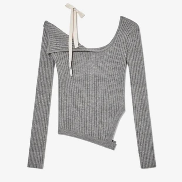 글로니 아이사 니트 그레이