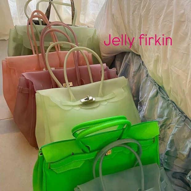 🩵Jelly firkin🩵젤리버킨👛🛍️ (4월 입고 예정!!)