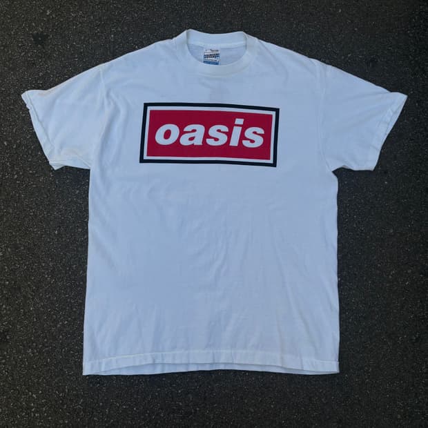 OASIS 오아시스 투어 반팔 티셔츠
