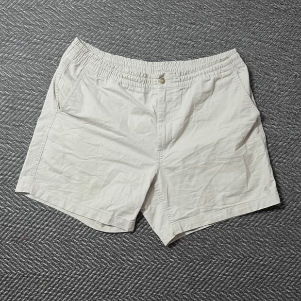 폴로 랄프로렌 반바지 아이보리 L